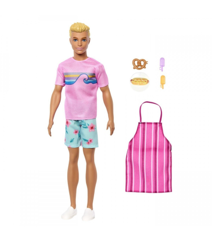 Papusa Ken Barbie Mysteries: Detectivi pe Plaja cu Accesorii [1]