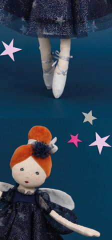 Papusa zana balerina Celeste, Moulin Roty [3]