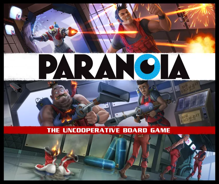 Board Games - Paranoia: The Uncooperative Board Game