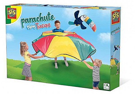 Jocuri creative - Parasuteaza tucanul joc de exterior - SES 02289