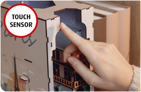 Paris Tiny Adventures Book Nook Mini Diorama 23 cm [6]