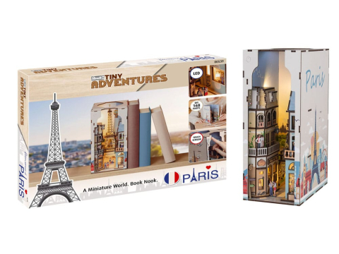 Jucarii - Paris Tiny Adventures Book Nook Mini Diorama 23 cm