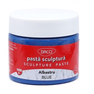 Rechizite, Creativitate, Hobby - PASTA SCULPTURA DACO PM100A ALBASTRU