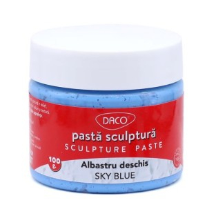 Rechizite, Creativitate, Hobby - PASTA SCULPTURA DACO PM100AD ALBASTRU DESCHIS