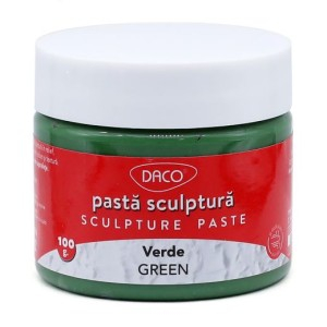 Rechizite, Creativitate, Hobby - PASTA SCULPTURA DACO PM100V VERDE