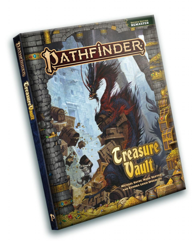 Pathfinder si Starfinder RPG - Pathfinder 2E: Treasure Vault Remastered – Carte de Echipamente si Obiecte Magice