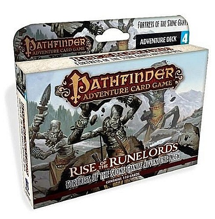 Pathfinder si Starfinder RPG - Pathfinder Adventure Card Game: Rise of the Runelords – Fortress of the Stone Giants Adventure Deck