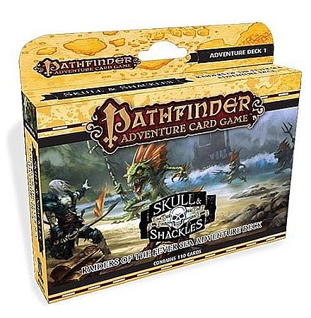 Board Games - Pathfinder Adventure Card Game - Skull & Shackles: Raiders of the Fever Sea