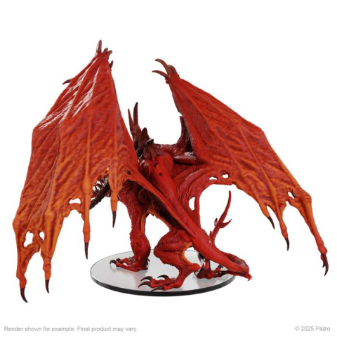 Pathfinder Battles Adult Diabolic Dragon Miniature [1]