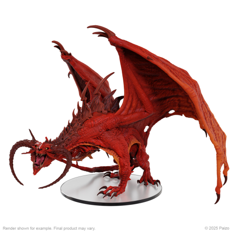 D&D si Alte RPG - Pathfinder Battles Adult Diabolic Dragon Miniature