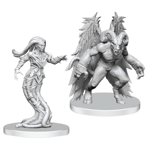 Dungeons and Dragons - Pathfinder Battles Deep Cuts – Gylou (Handmaiden Devil) & Ferrugon (Rust Devil)