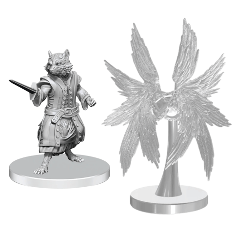 Dungeons and Dragons - Pathfinder Battles Deep Cuts – Procyal (Raccoon Agathion) & Zoaem (Ring Archon)