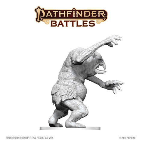 Pathfinder Battles Deep Cuts Unpainted Miniature Forest Troll 15 cm [2]