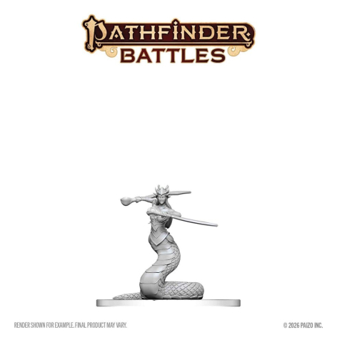 Pathfinder Battles Deep Cuts Unpainted Miniature Lamia Matriarch 13 cm [1]