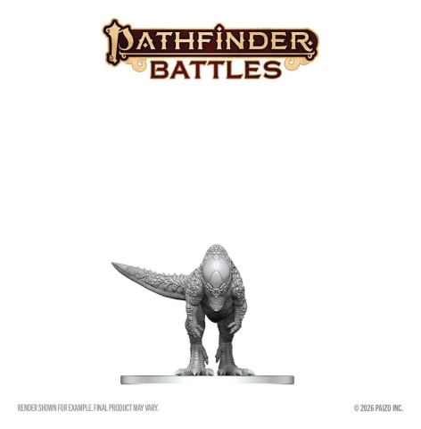 Pathfinder Battles Deep Cuts Unpainted Miniature Pachycephalosaurus 13 cm [1]
