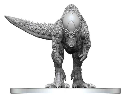 Pathfinder Battles Deep Cuts Unpainted Miniature Pachycephalosaurus 13 cm [4]