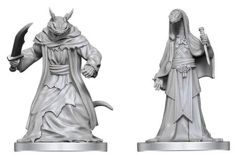 Pathfinder Battles Deep Cuts Unpainted Miniature Zyss & Aapoph Serpentfolk 13 cm [1]