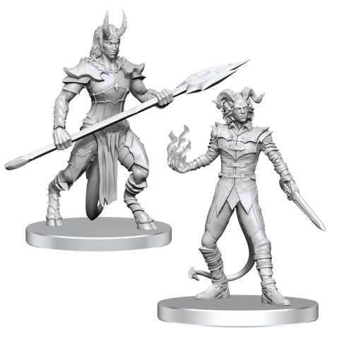 Dungeons and Dragons - Pathfinder Battles Deep Cuts – Vordine (Infantry Devil) & Pitborn Rogue