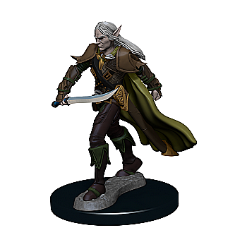 Board Games - Pathfinder Battles: Premium Painted Figure - Elf Fighter Male