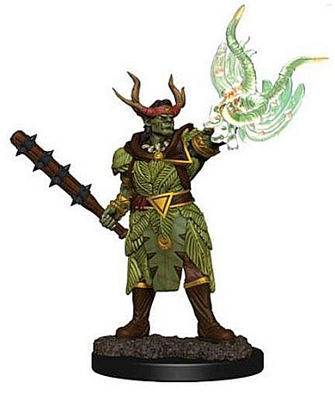Board Games - Pathfinder Battles: Premium Painted Figure - Half-Ord Druild Male