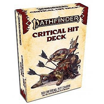 Pathfinder si Starfinder RPG - Pathfinder Critical Hit Deck 2nd Edition