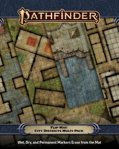 Noutati - Pathfinder Flip-Mat City Districts Multi-Pack