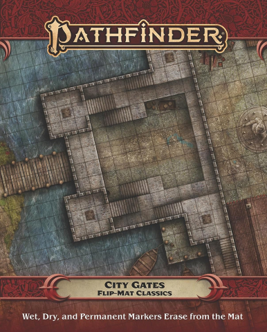Noutati - Pathfinder Flip-Mat Classics City Gates - 61 x 76 cm