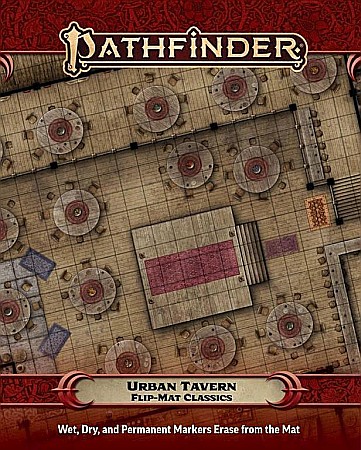 Board Games - Pathfinder Flip-Mat Classics: Urban Tavern