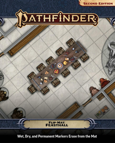 Pathfinder si Starfinder RPG - Pathfinder Flip-Mat: Feasthall