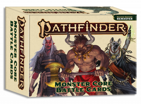 Pathfinder si Starfinder RPG - Pathfinder Monster Core Battle Cards (P2)