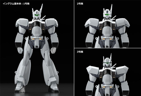 Patlabor 2: The Movie Moderoid Plastic Model Kit 1/60 AV-98 Ingram Reactive Armor 13 cm [9]