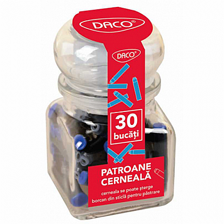 Birotica si papetarie - PATRON SCURT SET 30 AMBALAJ STICLA DACO