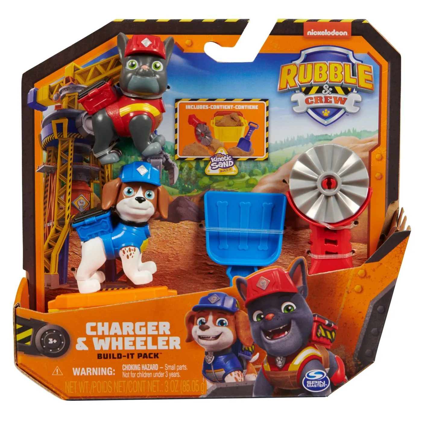Creative - Paw Patrol Rubble & Crew Charger si Wheeler
