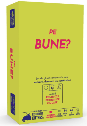 Board Games - Pe Bune – Joc de societate pentru petreceri