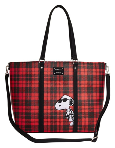 Peanuts by Loungefly Canvas Tote Bag Snoopy Grunge [2]