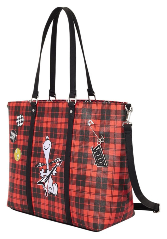 Peanuts by Loungefly Canvas Tote Bag Snoopy Grunge [1]