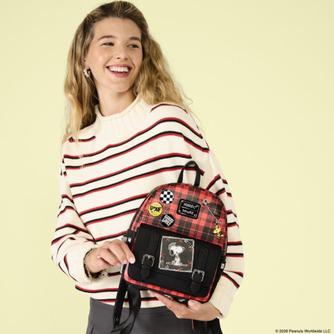 Fashion & Accessories - Peanuts by Loungefly Mini Backpack Snoopy Grunge