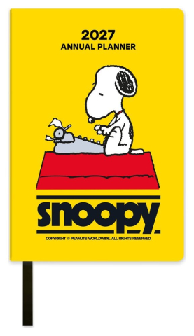 PRECOMENZI - Peanuts Full Year Planner 2027 A6 *English Version*