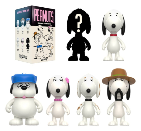 Peanuts ReAction Action Figures Snoopy's Siblings Wave 10 Blind Box 10 cm Display (12) [2]
