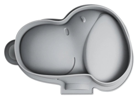 Peanuts Silicone Baking Tray Snoopy grey [1]