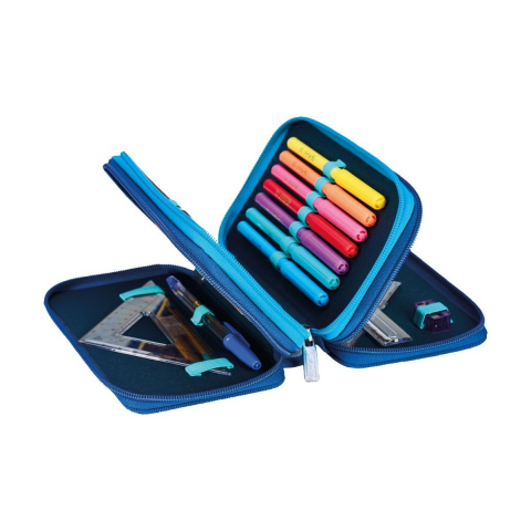 Penar echipat 3 compartimente Herlitz – 31 piese pentru scoala si creativitate [2]