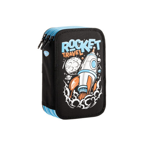 Rechizite, Creativitate, Hobby - Penar echipat DACO PE3029E Rocket – 3 compartimente