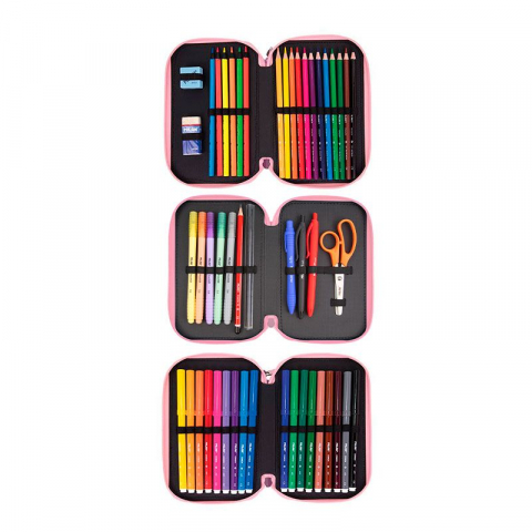 Penar echipat MILAN Fun Animals – 3 compartimente, 41 piese incluse [1]