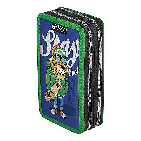 Penare - PENAR NEECHIPAT CU 2 FERMOARE Herlitz MOTIV STAY COOL