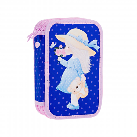 Rechizite, Creativitate, Hobby - Penar neechipat DACO Girl – 3 compartimente