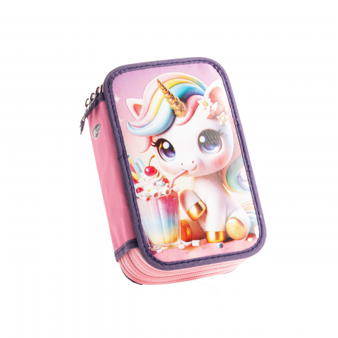 Penare - Penar neechipat DACO Unicorn – 3 compartimente