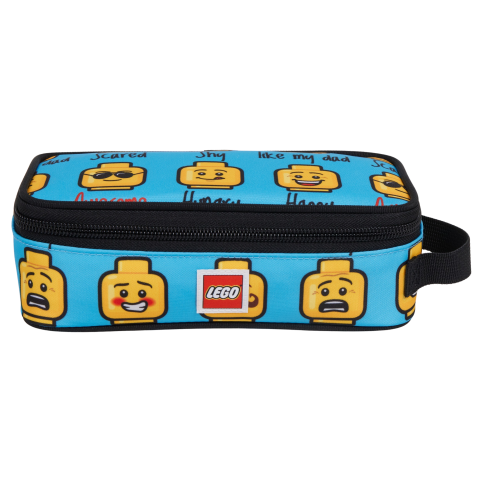 Ghiozdane si rechizite - Penar Scolar LEGO Minifigurine cu Fermoar 1L