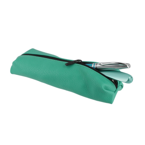 Penare - Penar tip etui Origami – piele ecologica, 1 compartiment, design compact