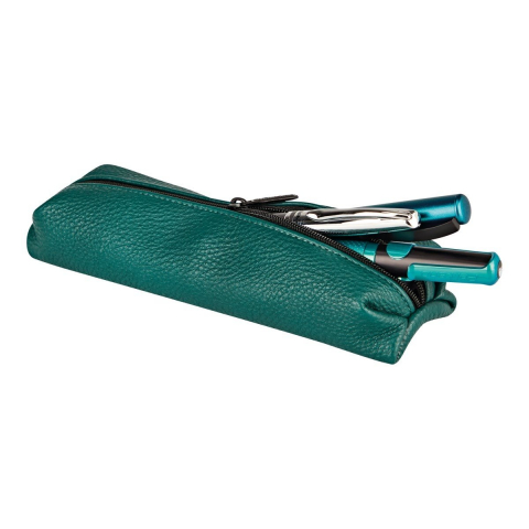 Penare - Penar tip etui Origami – piele ecologica, 1 compartiment, design compact