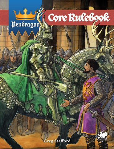 Noutati - Pendragon Player’s Handbook – Core Rulebook RPG (Engleza)